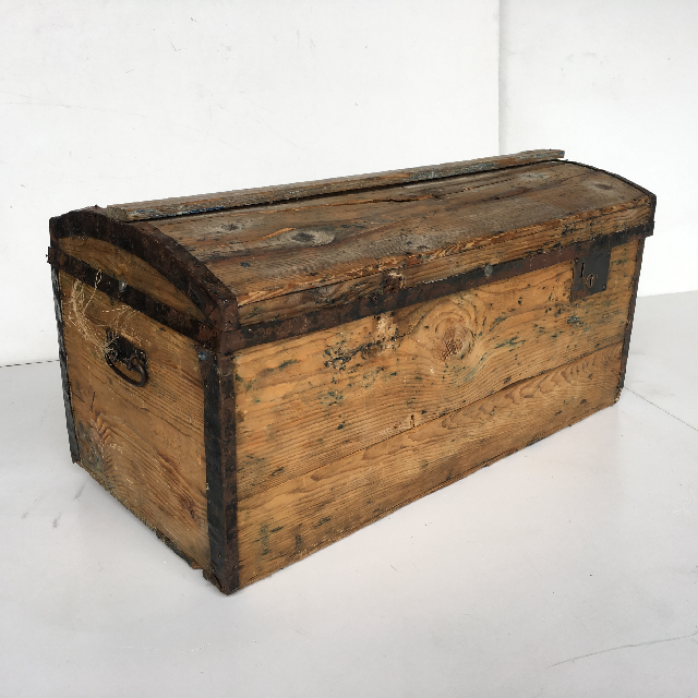 CHEST, Medium Pale Timber 74x38x38cm H